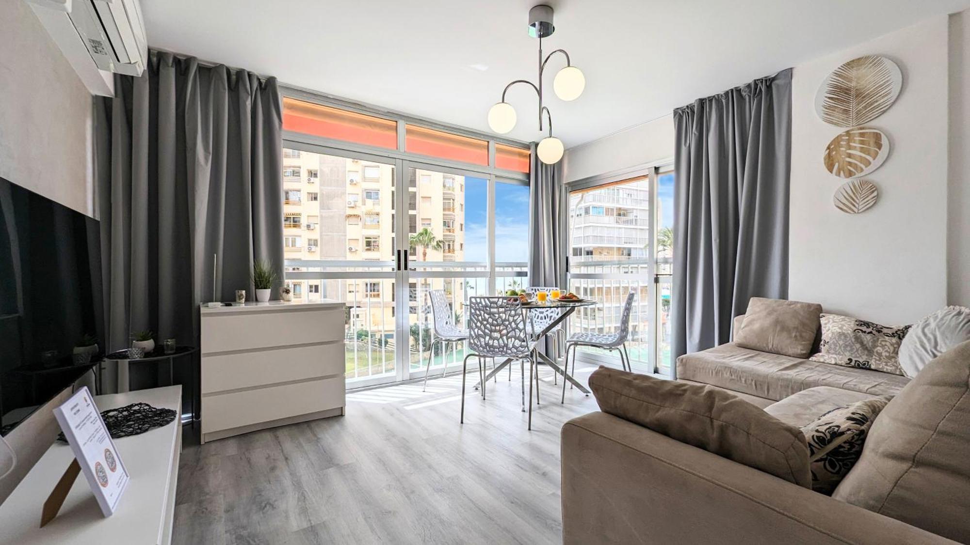 Carabelas Levante Beach Apartment 베니돔 외부 사진
